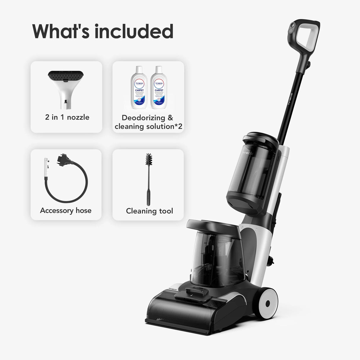 Tineco CARPET ONE PRO: Advanced Carpet Cleaning with iLoop