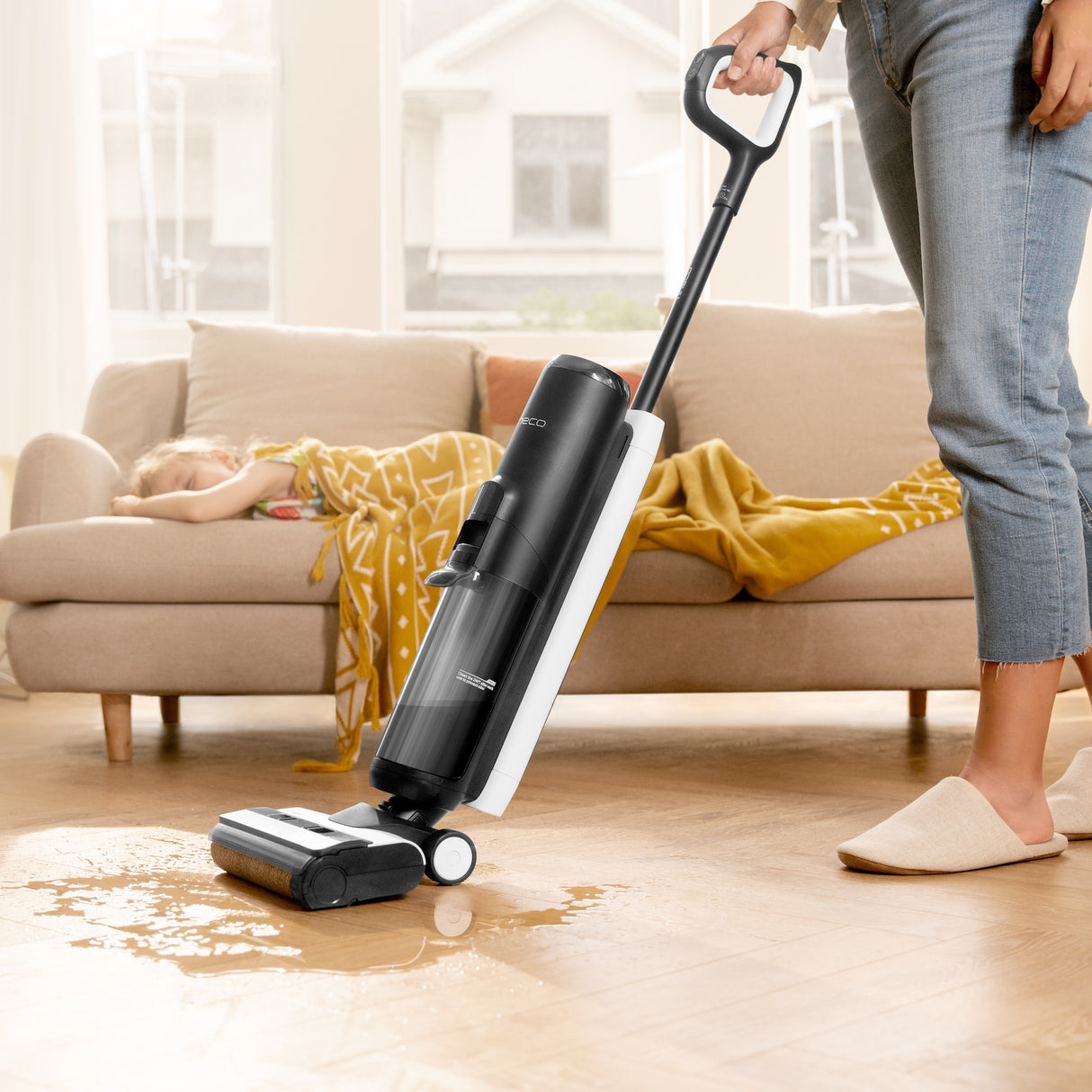 Tineco FLOOR ONE S5 – 35min, Smart Wet Dry Cordless Vacuum Floor Washer & Mop Stick