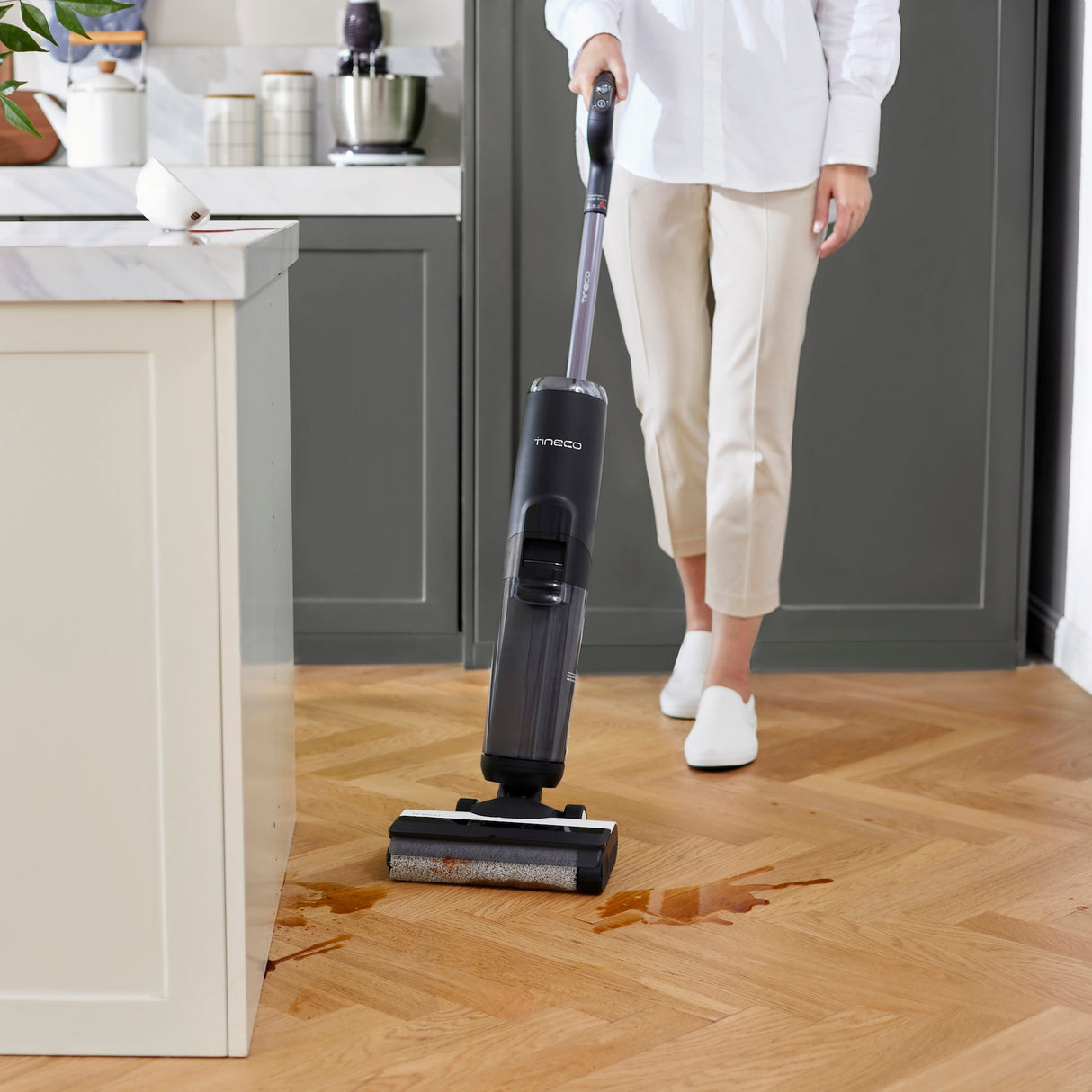 Tineco FLOOR ONE S5 – 35min, Smart Wet Dry Cordless Vacuum Floor Washer & Mop Stick