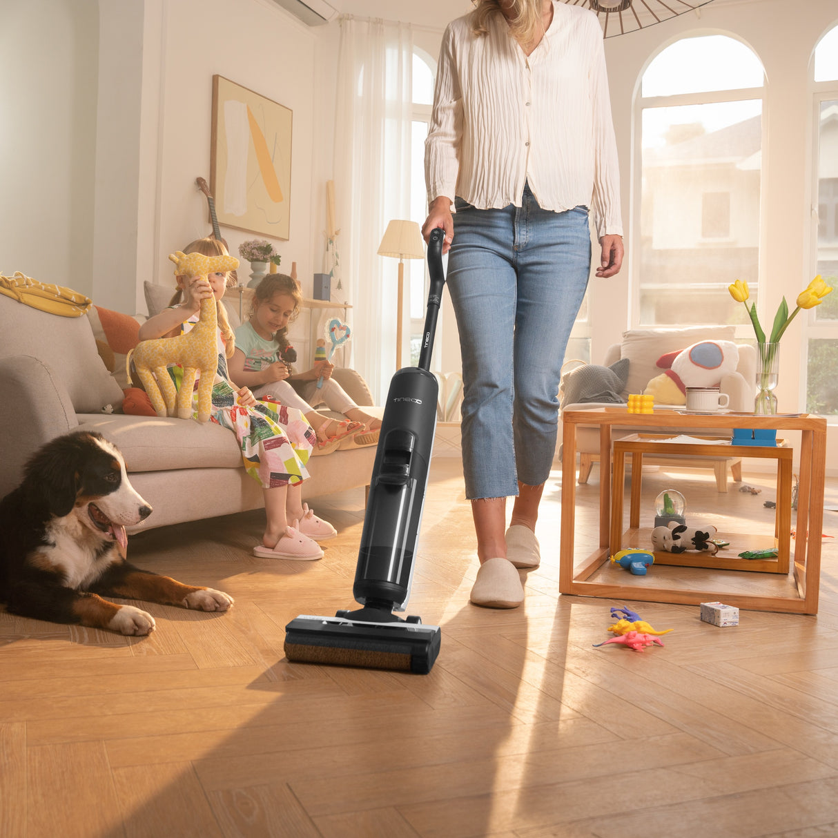 Tineco FLOOR ONE S5 – 35min, Smart Wet Dry Cordless Vacuum Floor Washer & Mop Stick