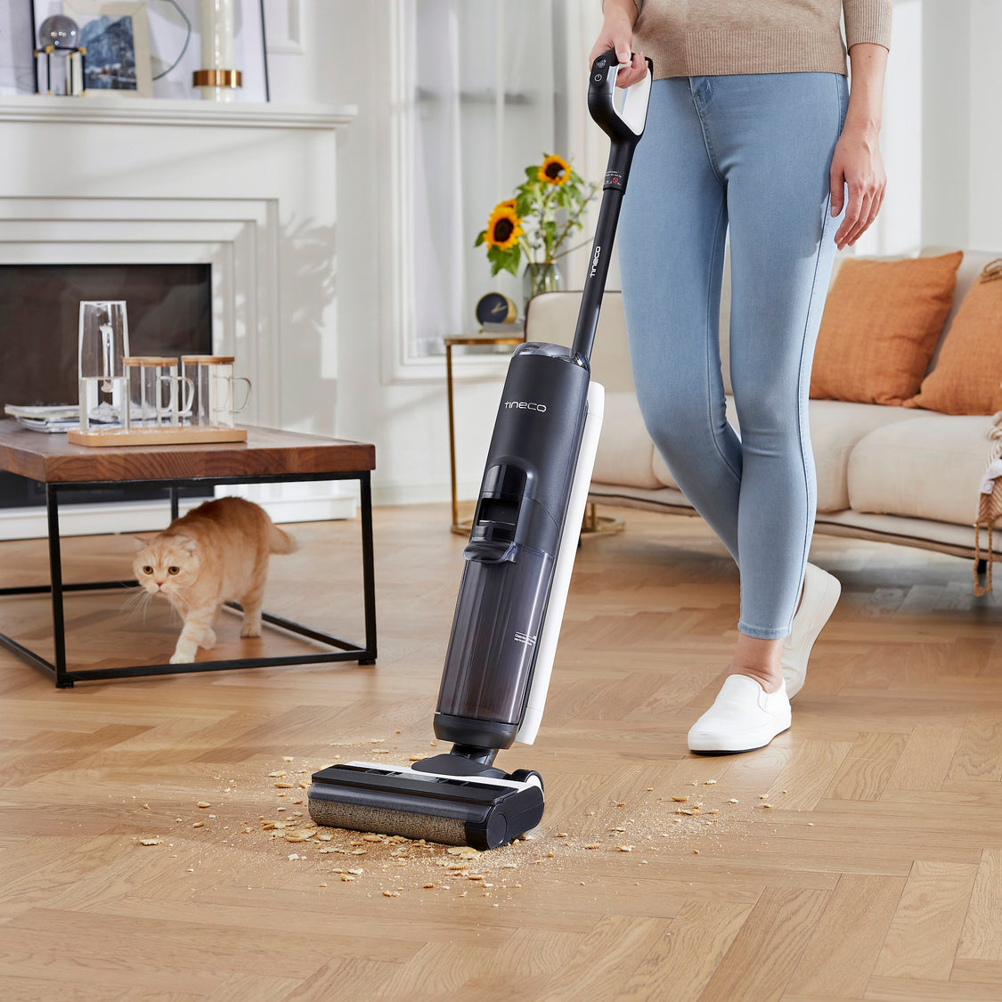 Tineco FLOOR ONE S5 Smart Wet Dry Cordless Vacuum Floor Washer & Mop