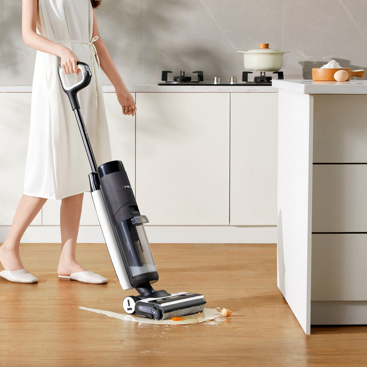 Tineco FLOOR ONE S7 PRO - 40min, Smart Wet Dry Cordless Vacuum Floor Washer & Mop Stick