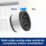 PURE ONE S50 Pro Replacement HEPA Filter Original Washable High-Efficiency Filter