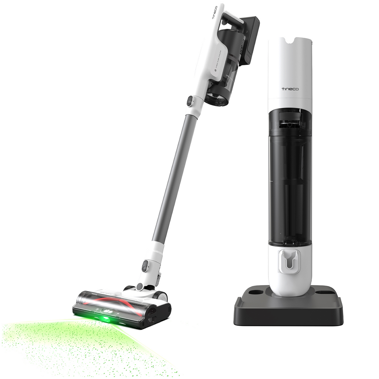 Tineco PURE ONE STATION 5 - Cordless Vacuum & Handvac Stick, 75 Min, 175W
