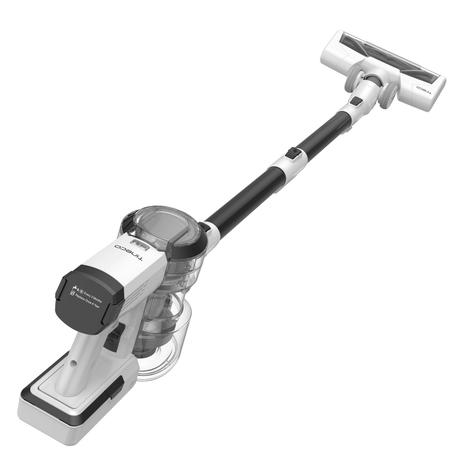 Tineco PWRHERO 11 Snap Cordless Vacuum & Handvac Stick, 40 Min, 120W