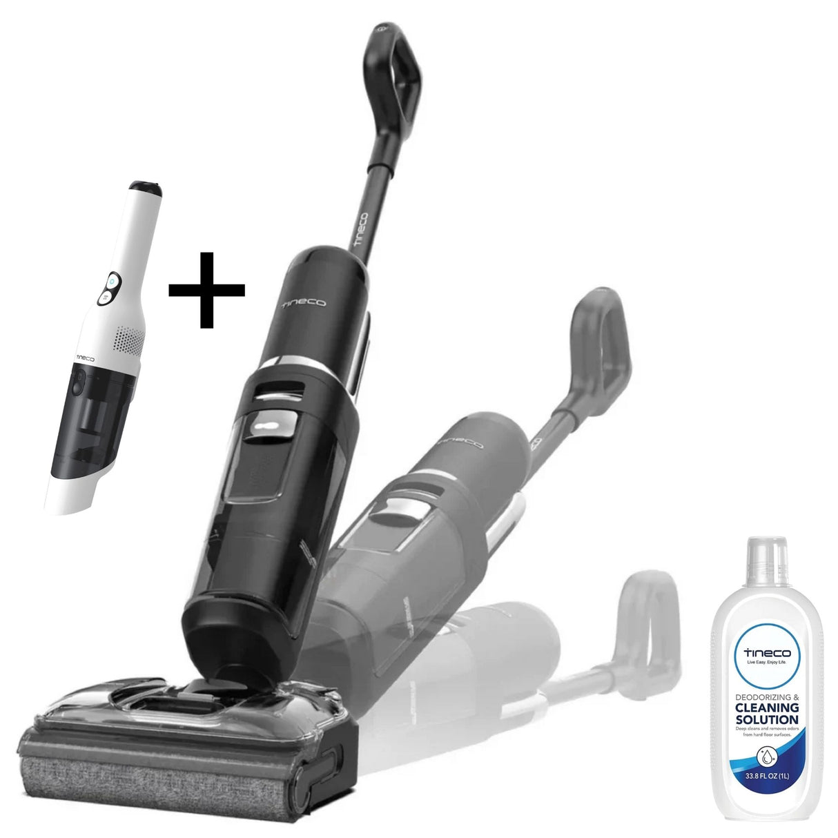 FLOOR ONE S7 Stretch - 50min, Smart 180° Lay Flat Wet Dry Cordless Vacuum Floor Washer & Mop Stick