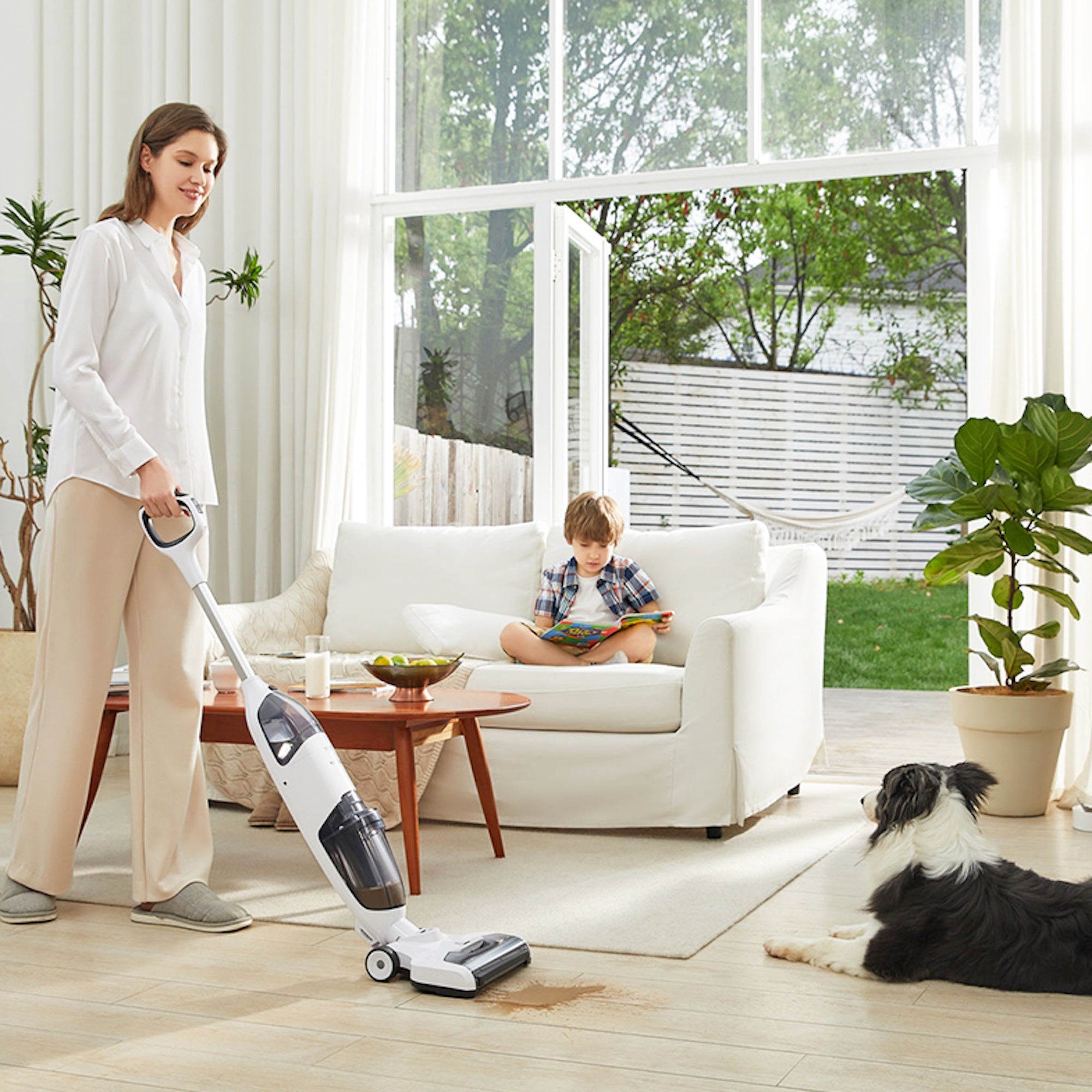 掃除機・クリーナー tineco iFLOOR 2 Tineco iFLOOR 2 - Wet Dry Cordless Vacuum Floor Washer & Mop Stick