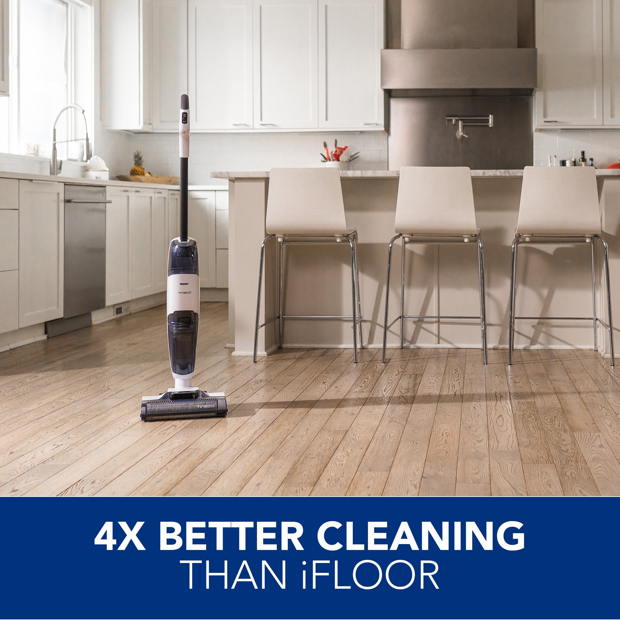 Tineco iFLOOR 2 - Wet Dry Cordless Vacuum Floor Washer & Mop Stick