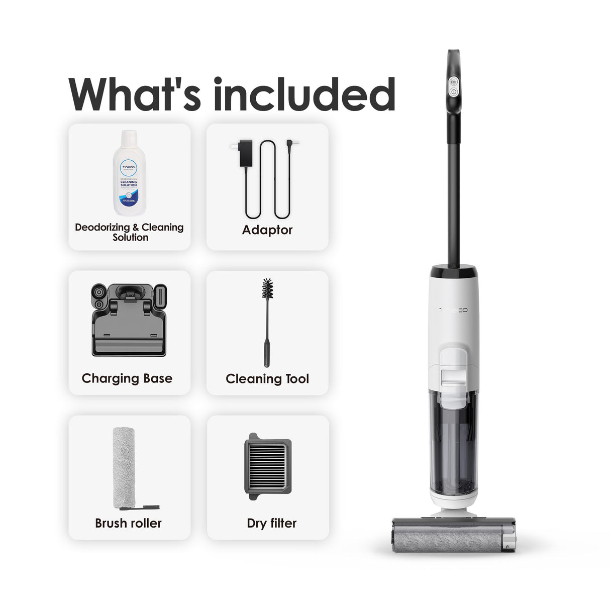 iFLOOR 5 SERIES Cordless Wet & Dry Floor Washer Vacuum Cleaner 6,000Pa Suction Power - UNBOXED DEAL