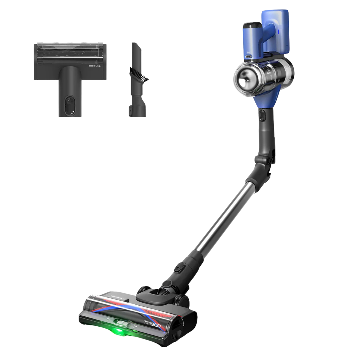 PURE ONE S50 Pro Cordless Smart Vacuum - 200 AW suction, up to 95 min runtime, ZeroTangle brush, smart dirt sensing, and LED display