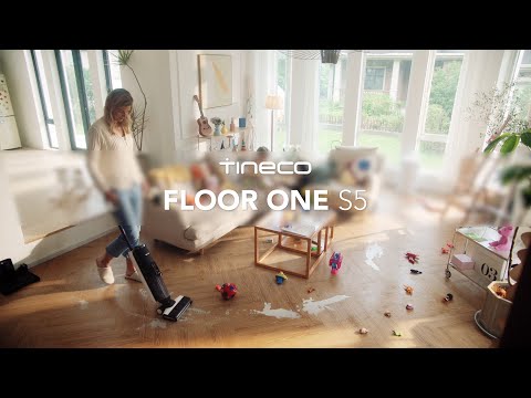 Tineco FLOOR ONE S5 – 35min, Smart Wet Dry Cordless Vacuum Floor Washer & Mop Stick